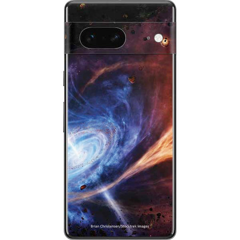 StockTrek Binary System Orbiting near a Black Hole Pixel Skins